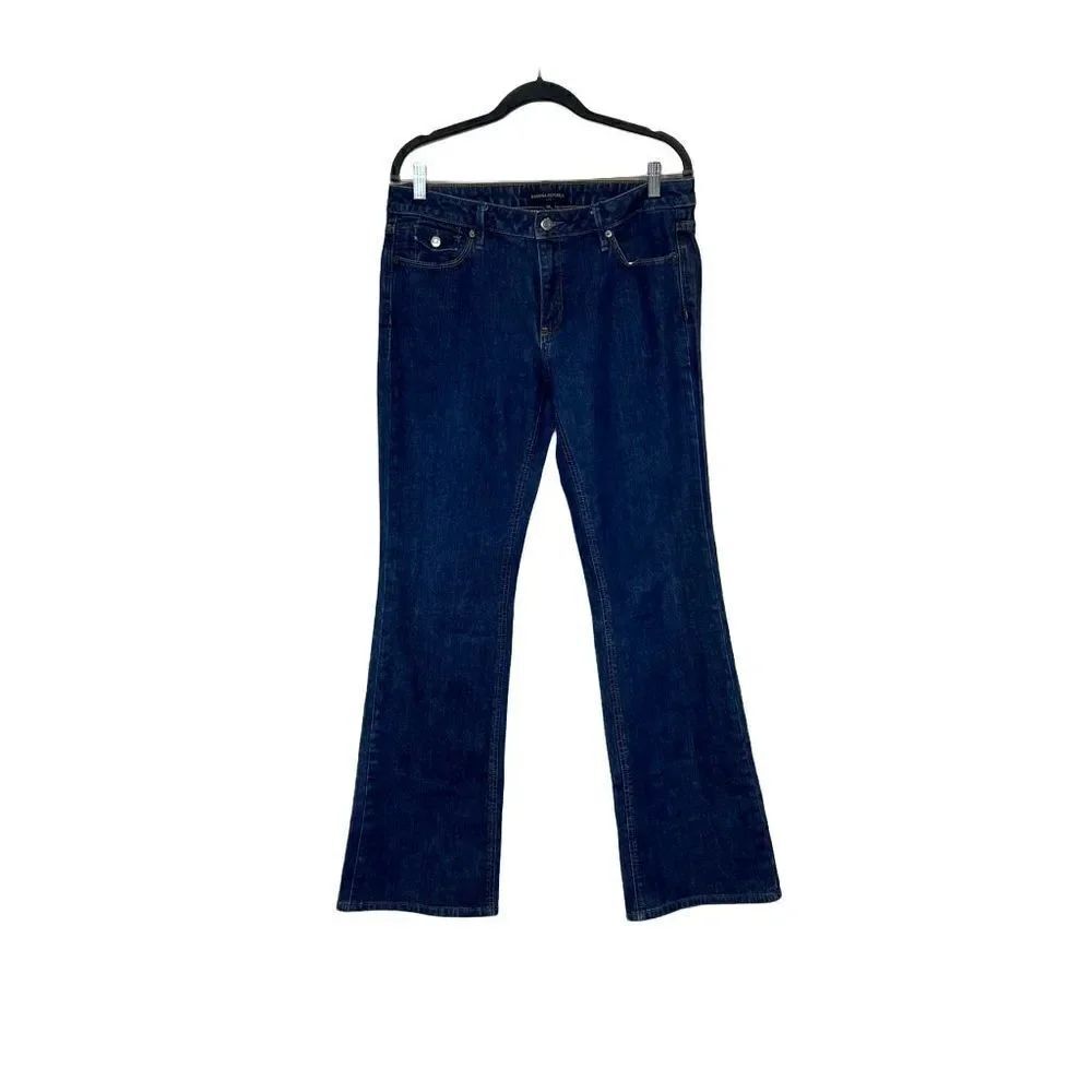 Banana Republic dark Wash boot cut jeans size 12 Long